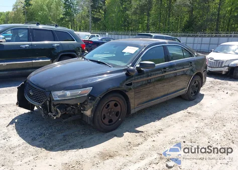 2014 Ford Police Interceptor из США, поврежденный, VIN 1FAHP2MK9EG185871